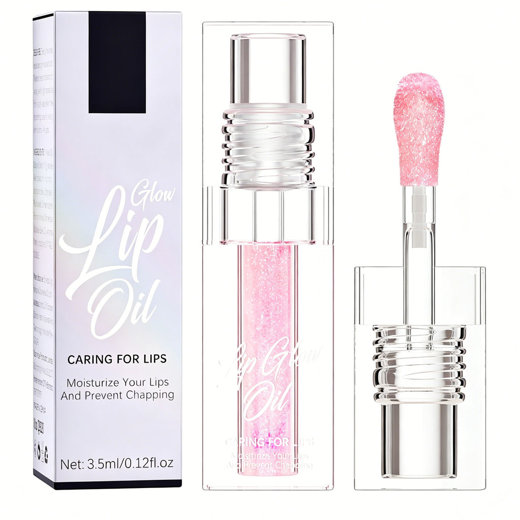 pH-reactive lip oil applicator and packaging