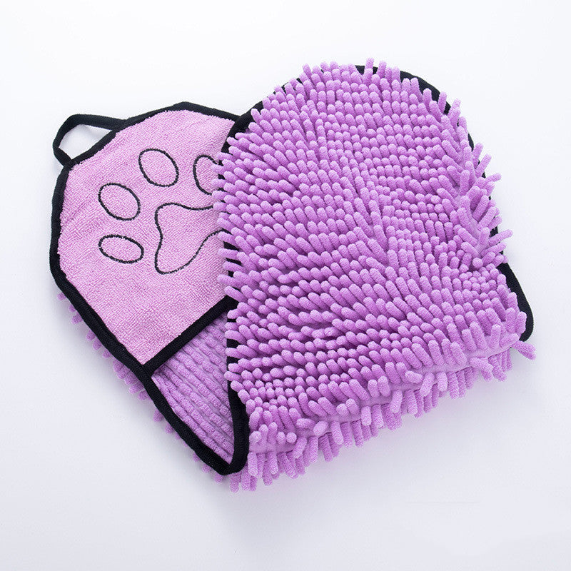 Super Absorbent Pet Towel — Quick-Dry Microfiber Bath Robe for Dogs & Cats