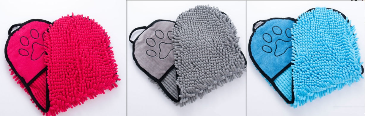 Super Absorbent Pet Towel — Quick-Dry Microfiber Bath Robe for Dogs & Cats