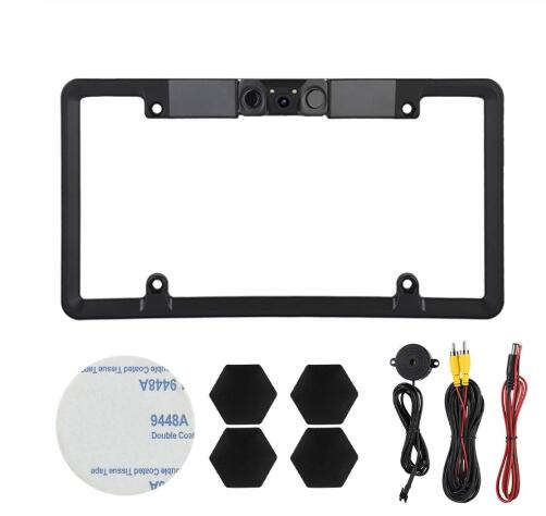 Wireless License Plate Backup Camera with IR Night Vision