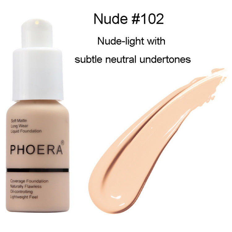 Matte liquid foundation and concealer with full coverage oil control and waterproof formula available in multiple shades | YLR Essentials