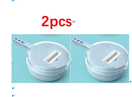 8-in-1 Mandoline Slicer – Vegetable Cutter, Grater & Peeler Set with Strainer
