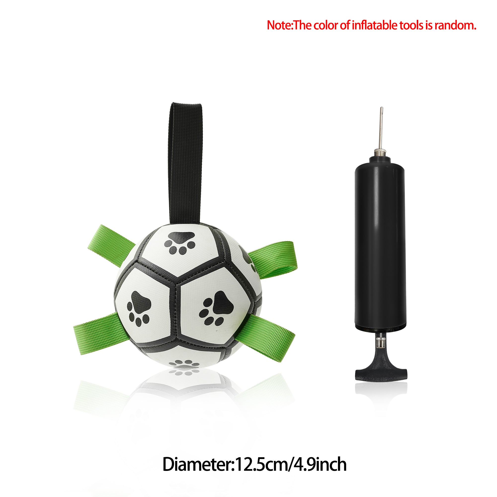 Interactive Dog Football Toy – Fetch & Tug Soccer Ball for Dogs