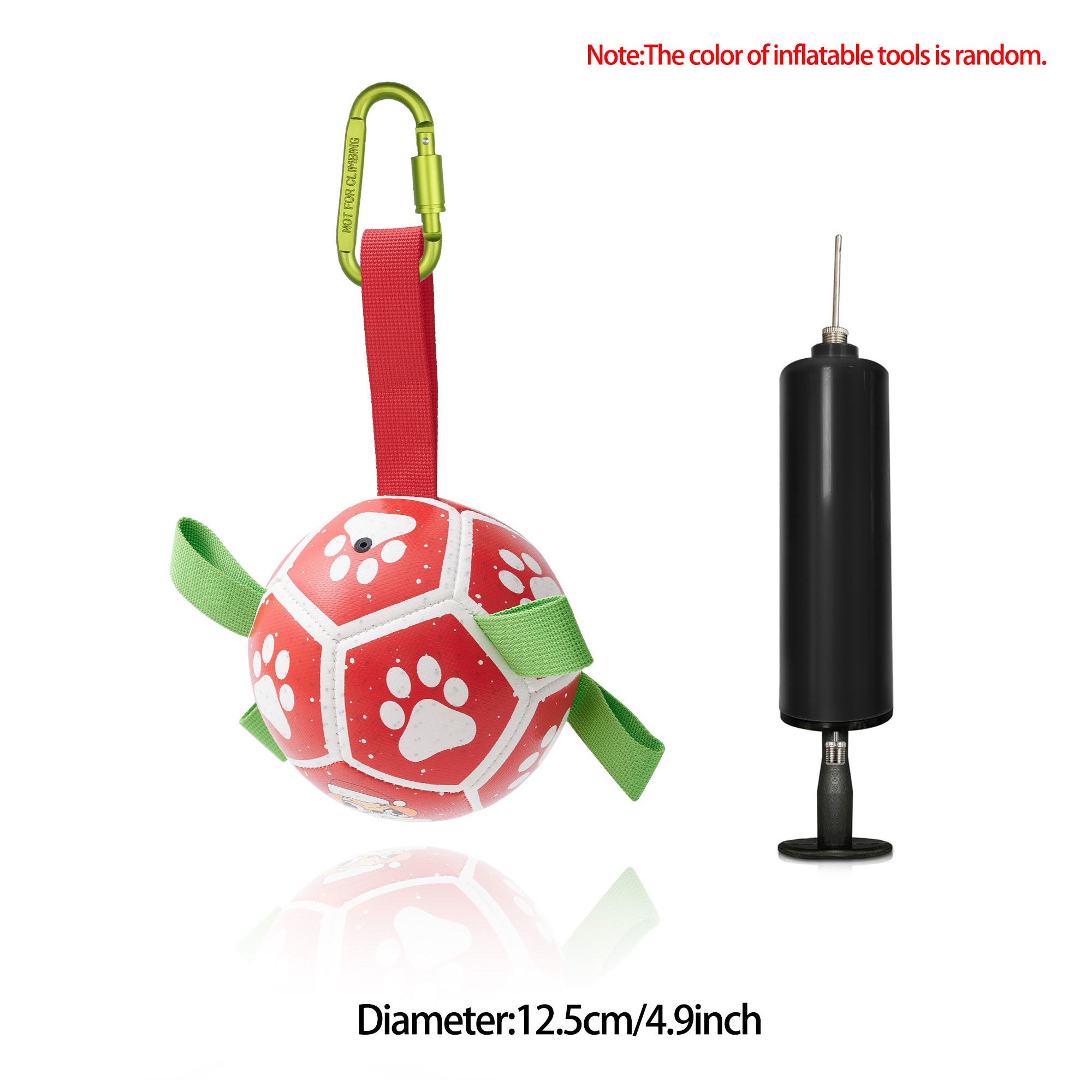 Interactive Dog Football Toy – Fetch & Tug Soccer Ball for Dogs