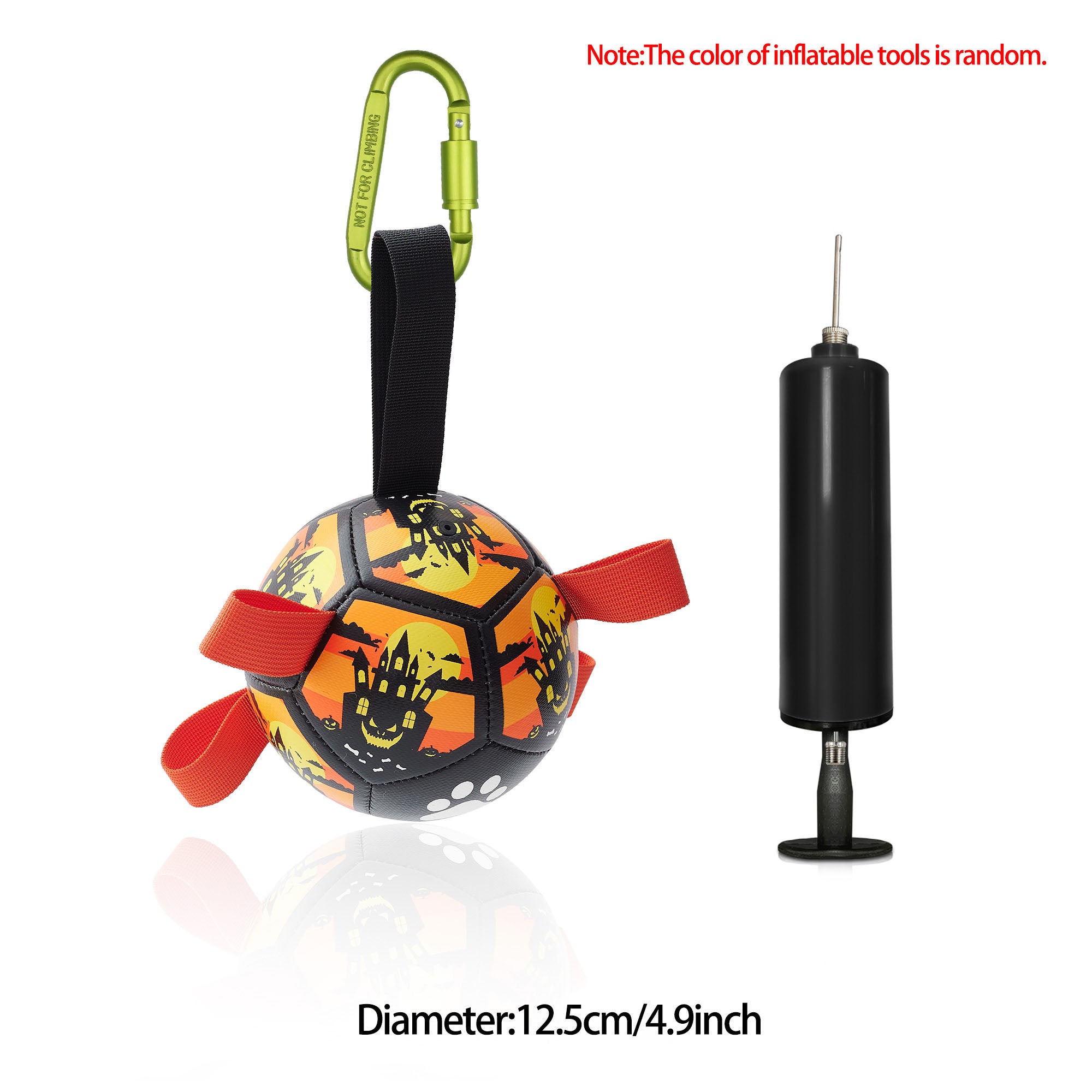 Interactive Dog Football Toy – Fetch & Tug Soccer Ball for Dogs