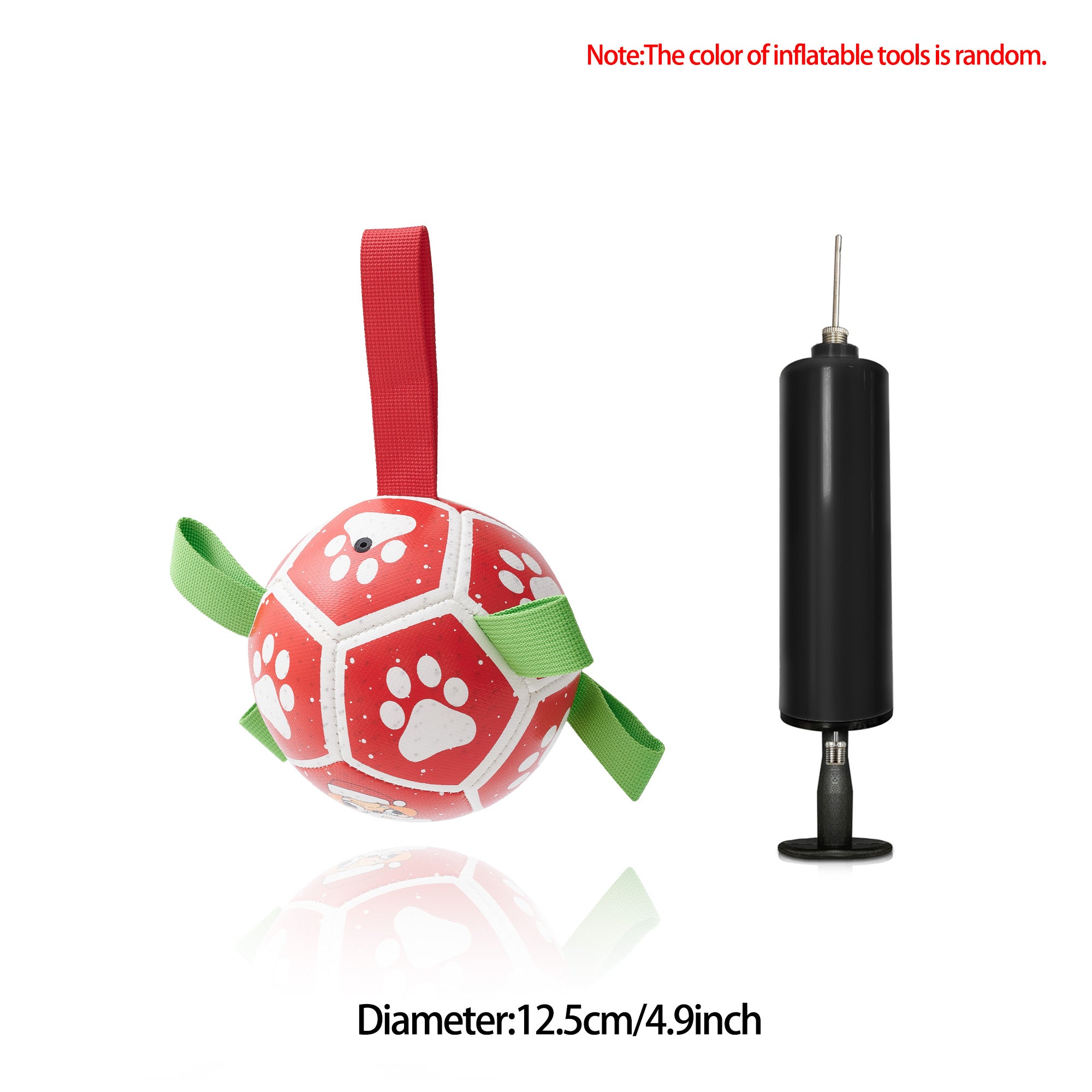 Interactive Dog Football Toy – Fetch & Tug Soccer Ball for Dogs