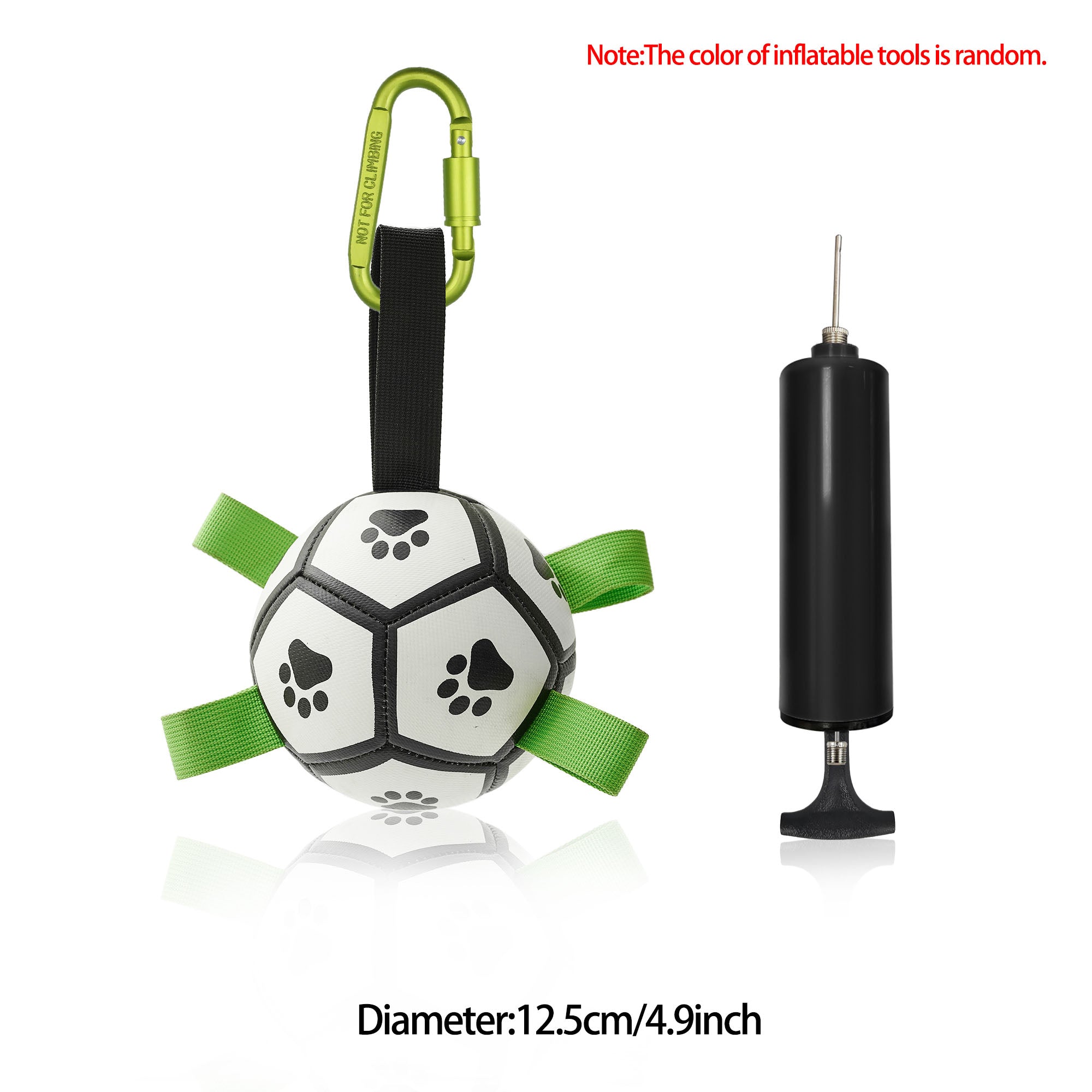 Interactive Dog Football Toy – Fetch & Tug Soccer Ball for Dogs