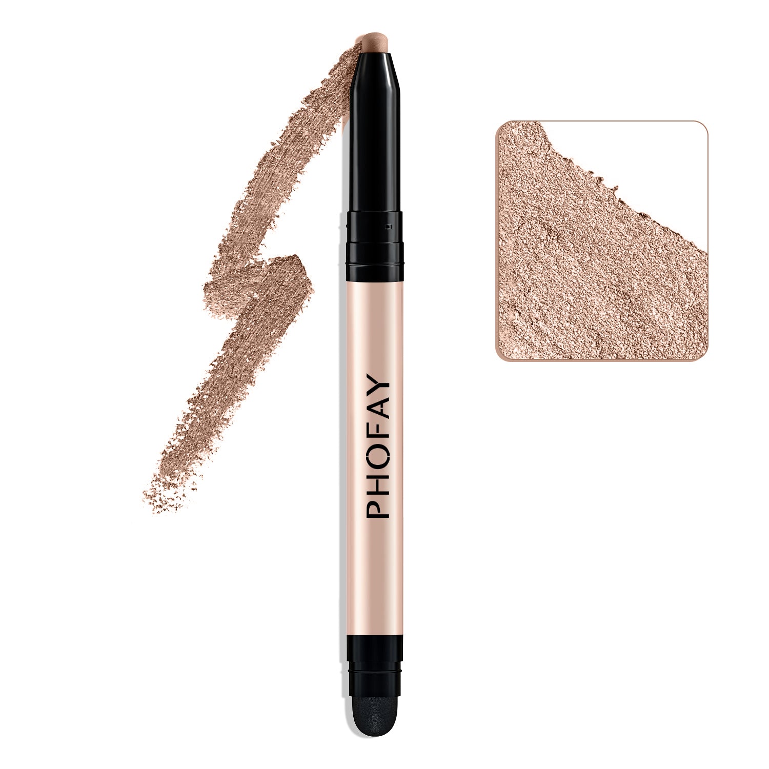 PHOFAY Eyeshadow Stick 12-Color Set – Waterproof eyeshadow stick collection with built-in smudger – YLR Essentials