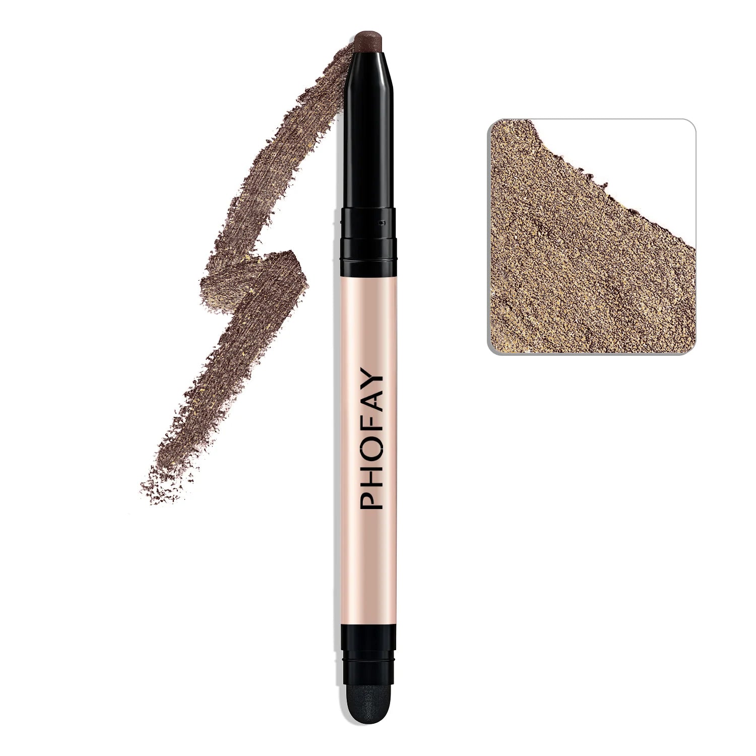 PHOFAY Eyeshadow Stick 12-Color Set – Waterproof eyeshadow stick collection with built-in smudger – YLR Essentials