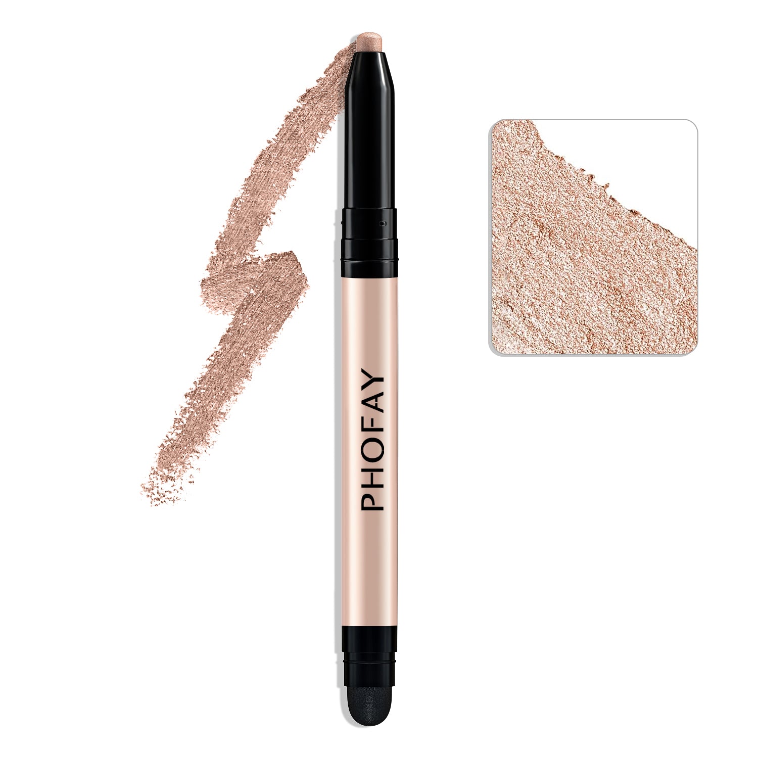 PHOFAY Eyeshadow Stick 12-Color Set – Waterproof eyeshadow stick collection with built-in smudger – YLR Essentials