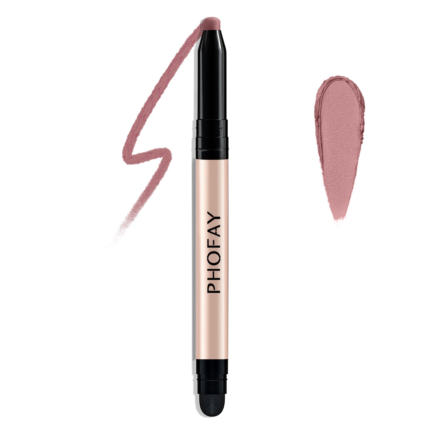 PHOFAY Eyeshadow Stick 12-Color Set – Waterproof eyeshadow stick collection with built-in smudger – YLR Essentials