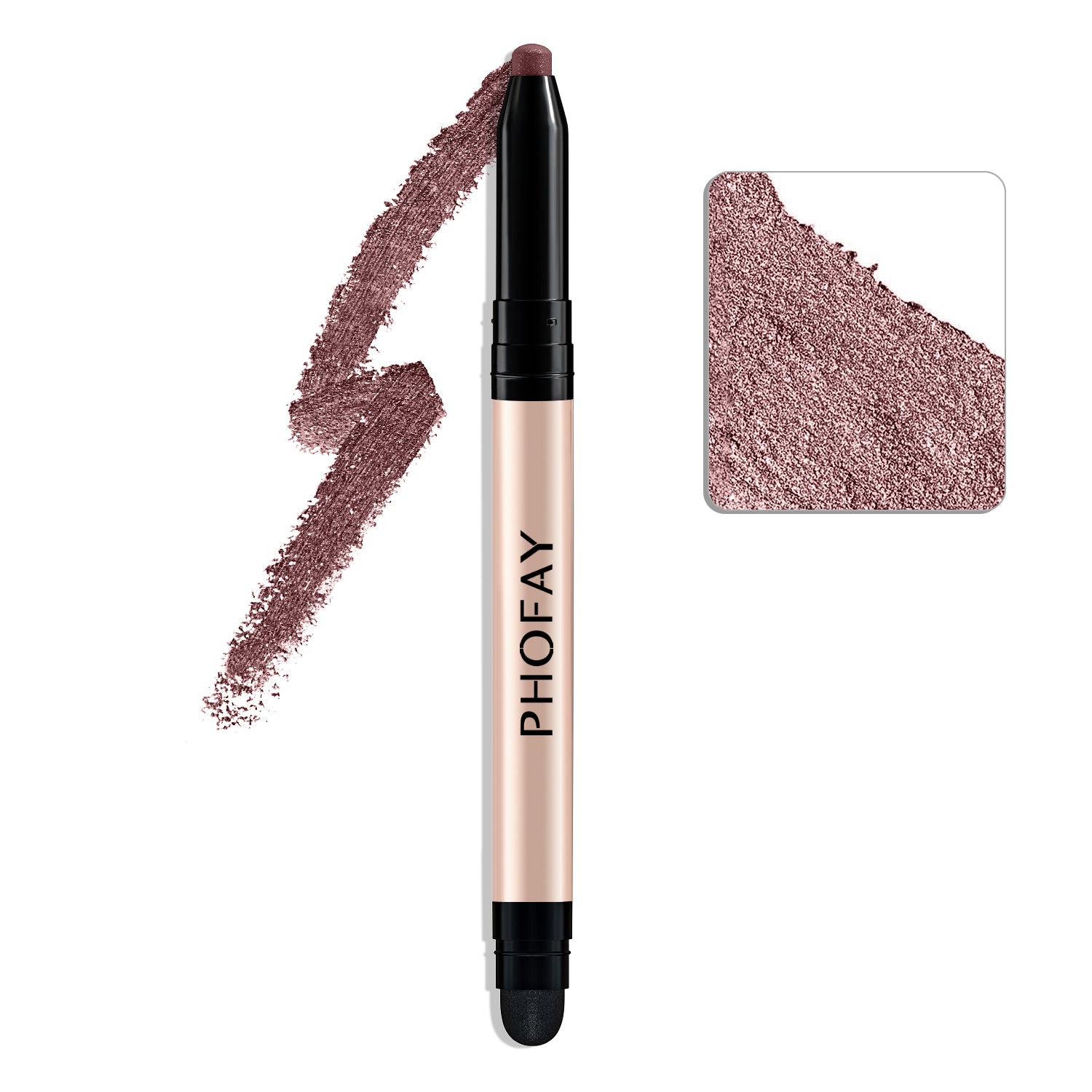 PHOFAY Eyeshadow Stick 12-Color Set – Waterproof eyeshadow stick collection with built-in smudger – YLR Essentials