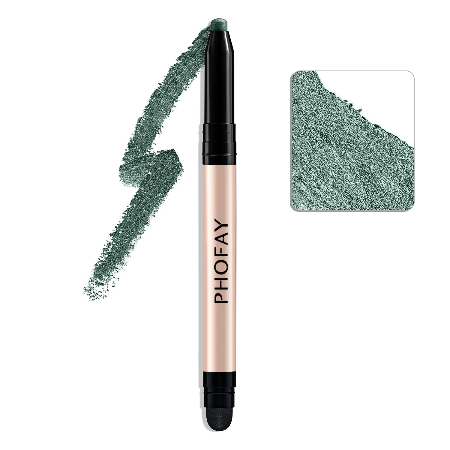 PHOFAY Eyeshadow Stick 12-Color Set – Waterproof eyeshadow stick collection with built-in smudger – YLR Essentials