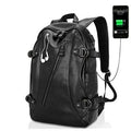 Premium ergonomic travel backpack with multi-compartment storage, laptop compartment, and adjustable padded shoulder straps