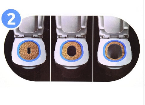 Cat Toilet Training Kit – Self-Training Toilet Seat with Tray System