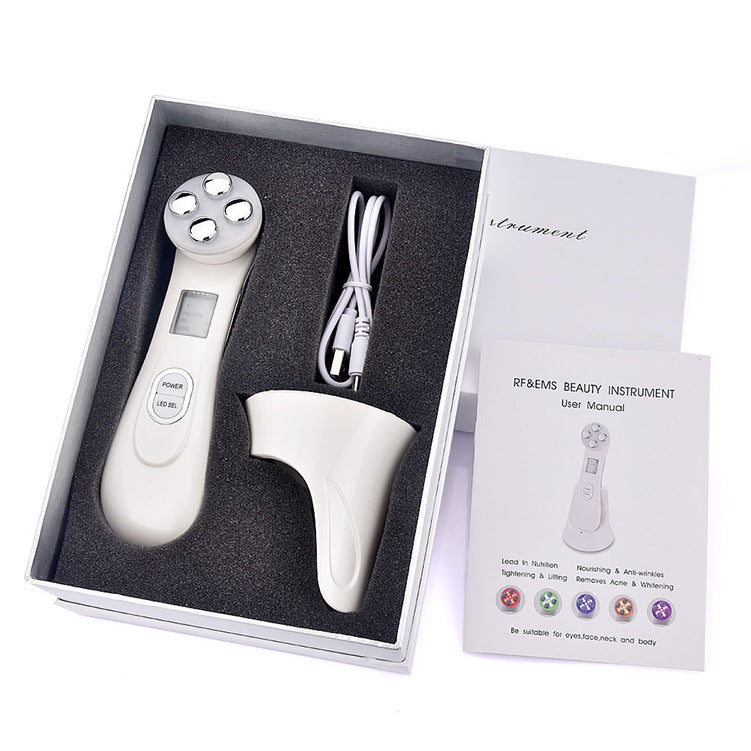 EMS radiofrequency skin rejuvenation beauty device for firming lifting and collagen stimulation at home | YLR Essentials