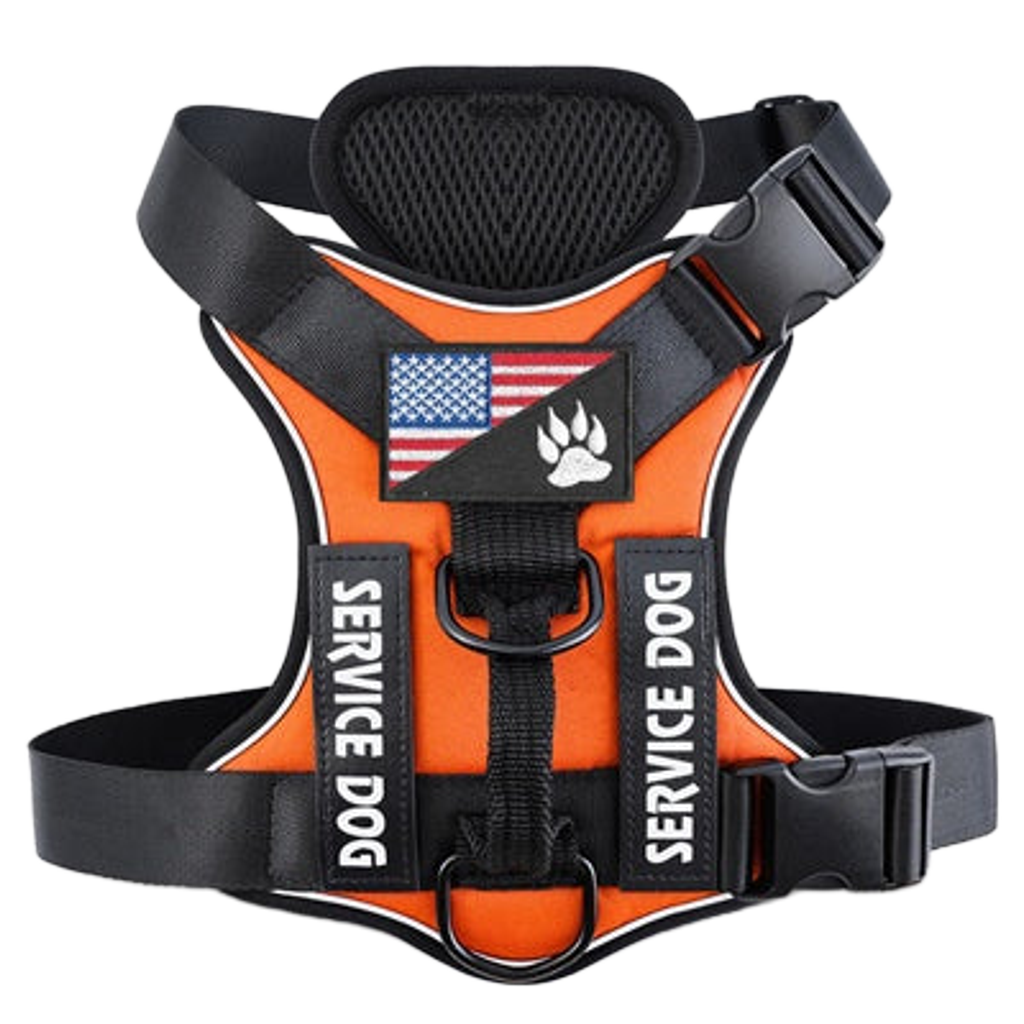 Reflective Breathable Dog Harness – Adjustable Polyester & Nylon, Quick-Release, Eco-Friendly