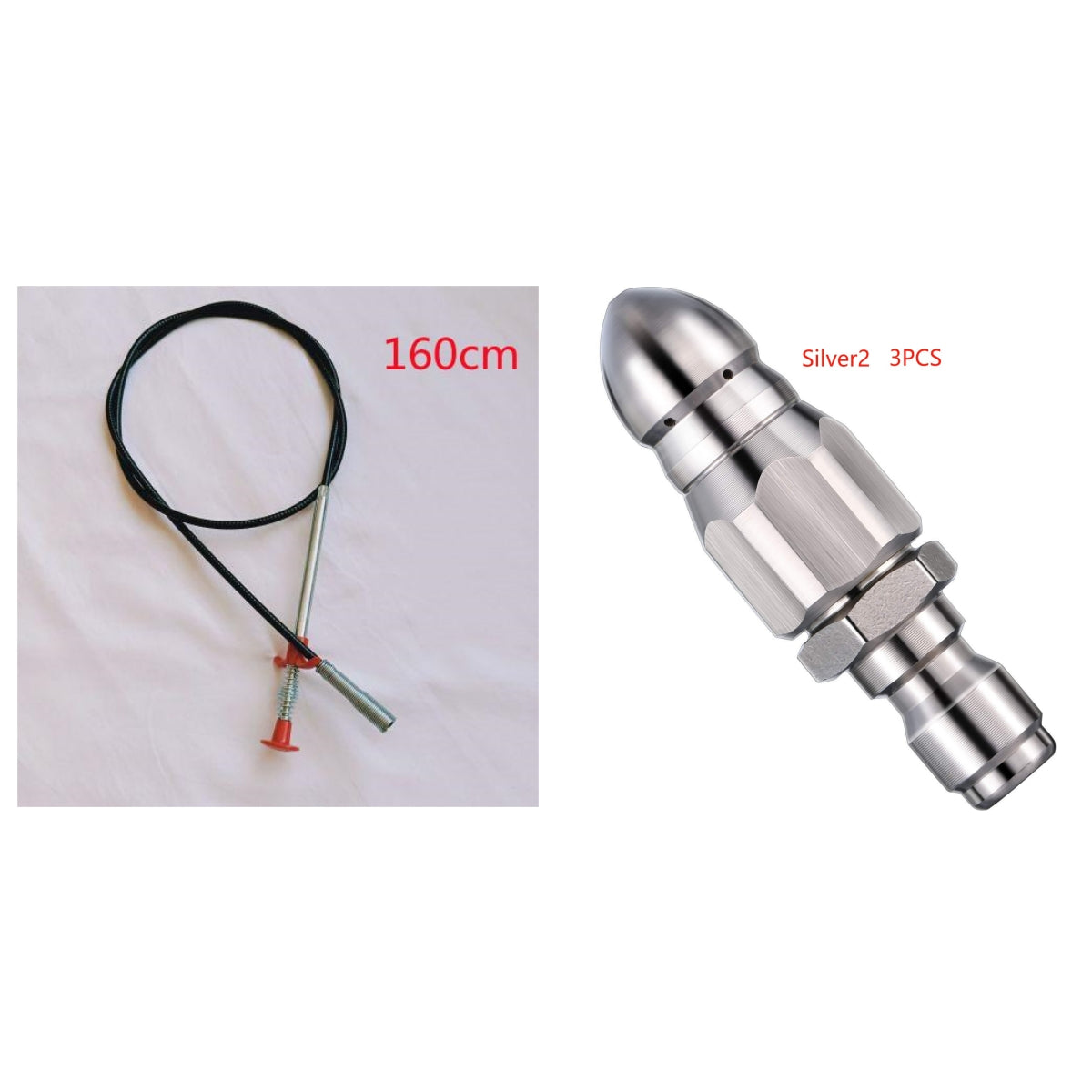 60CM Drain Clog Remover — Spring Pipe Dredging Tool