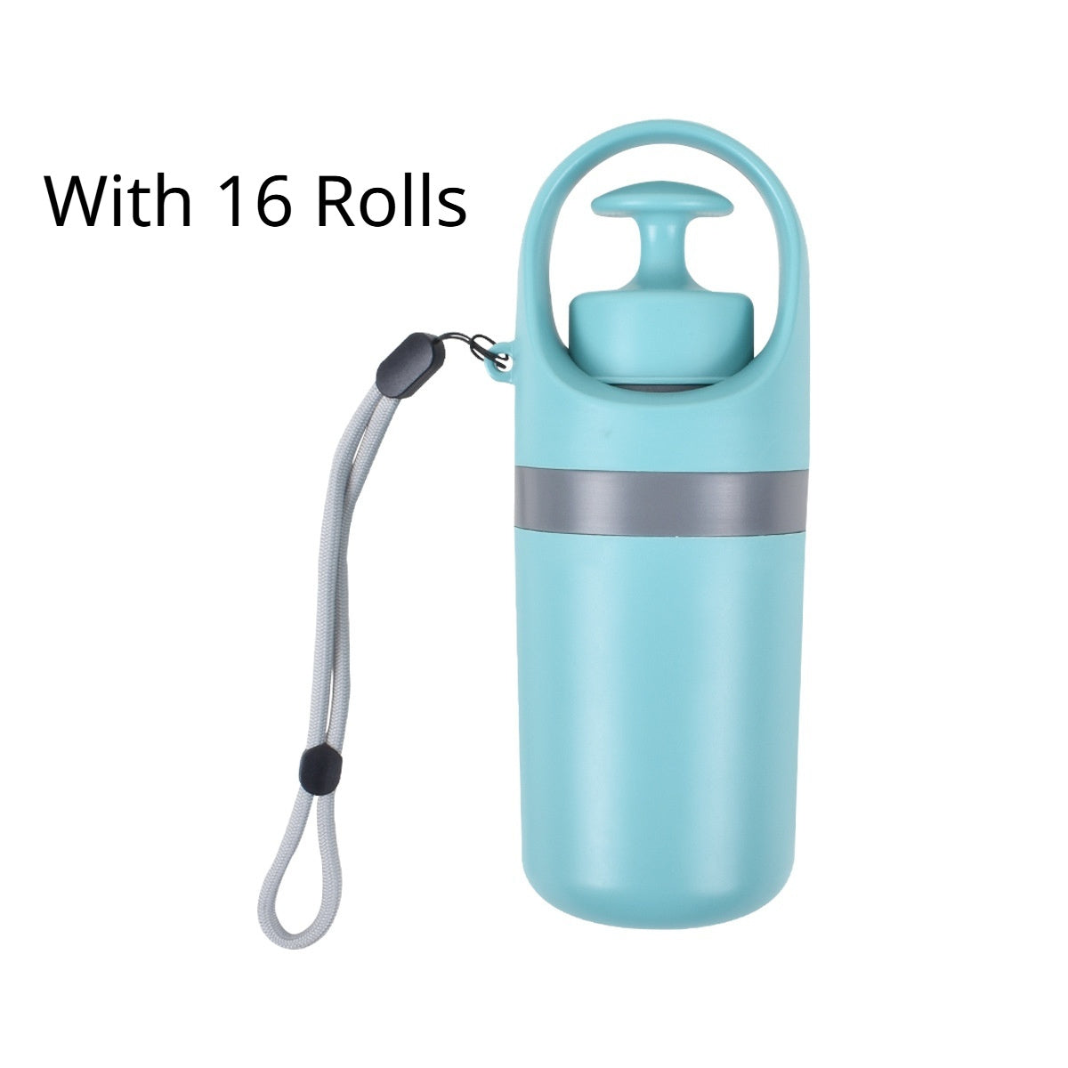 Portable Dog Pooper Scooper with Built-in Poop Bag Dispenser