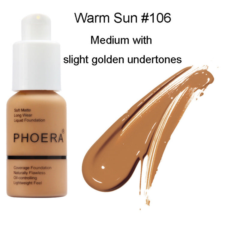 Matte liquid foundation and concealer with full coverage oil control and waterproof formula available in multiple shades | YLR Essentials