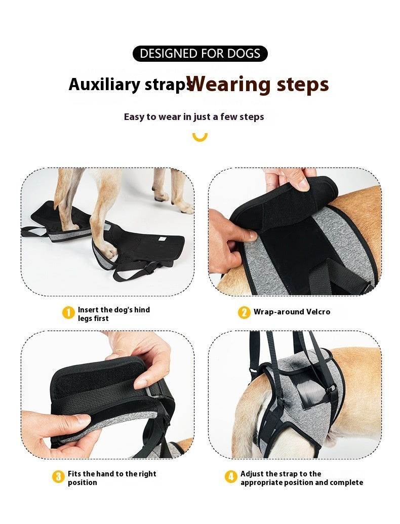 Dog Rear Support Harness Strap — Mobility Aid for Senior Dogs