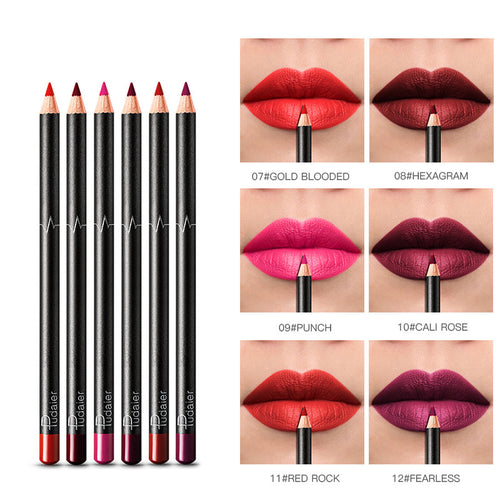 36-Color Waterproof Lip Liner Set with Non-Smudge Nude and Bold Shades for Long-Lasting Definition – YLR Essentials