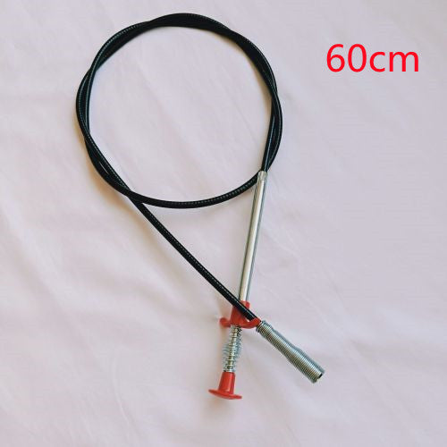 60CM Drain Clog Remover — Spring Pipe Dredging Tool