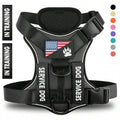 Reflective Breathable Dog Harness – Adjustable Polyester & Nylon, Quick-Release, Eco-Friendly