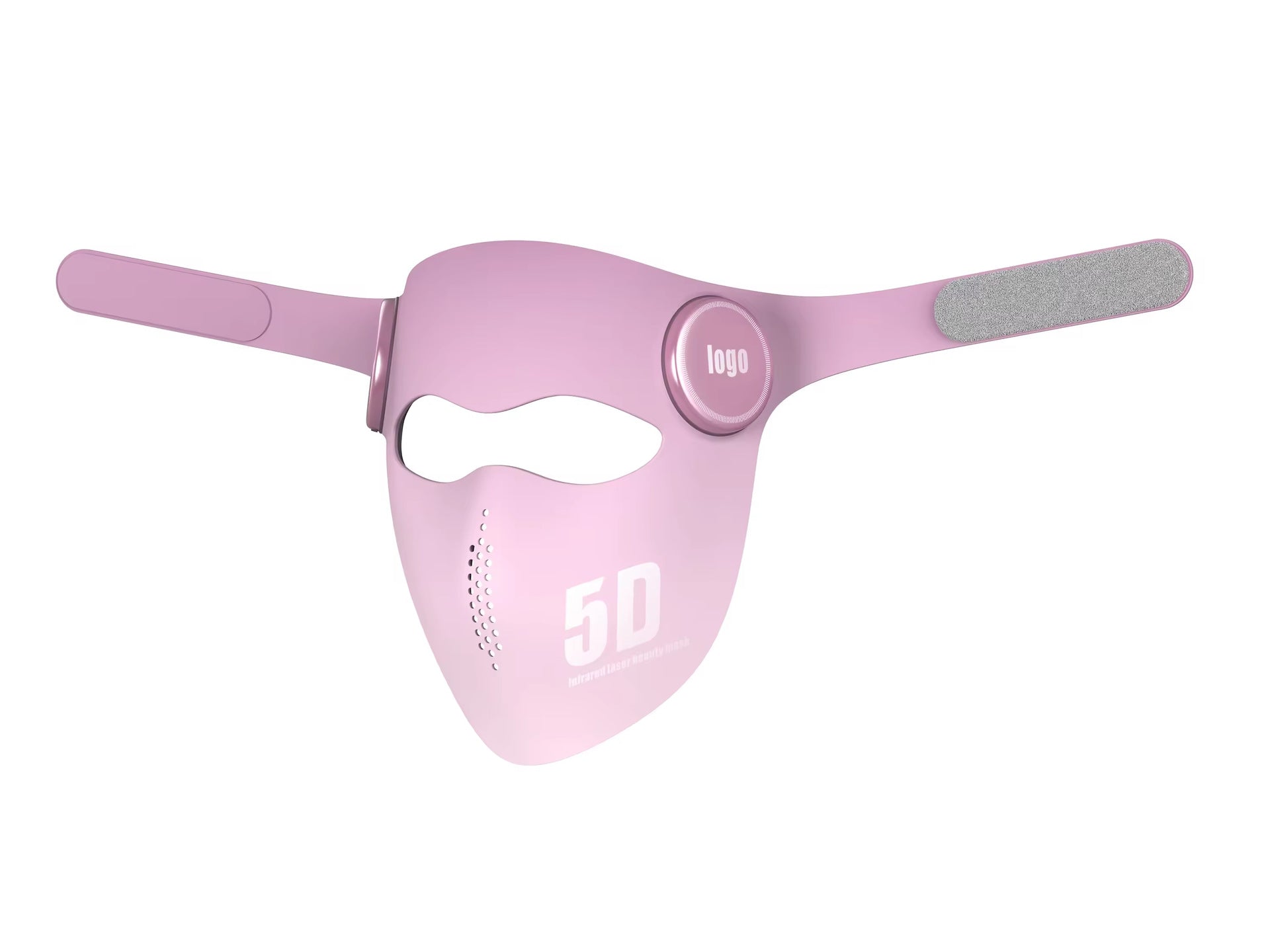 Portable red LED facial light mask