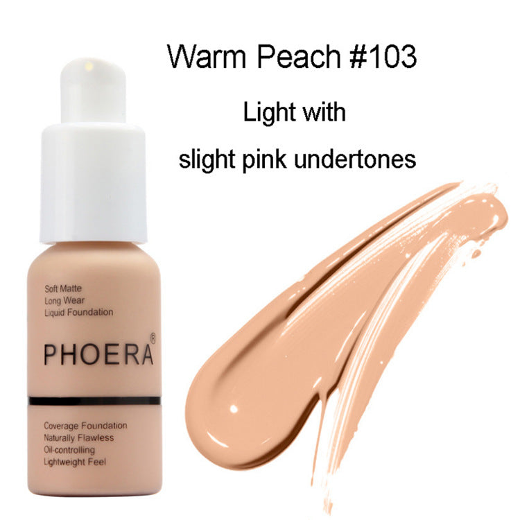 Matte liquid foundation and concealer with full coverage oil control and waterproof formula available in multiple shades | YLR Essentials