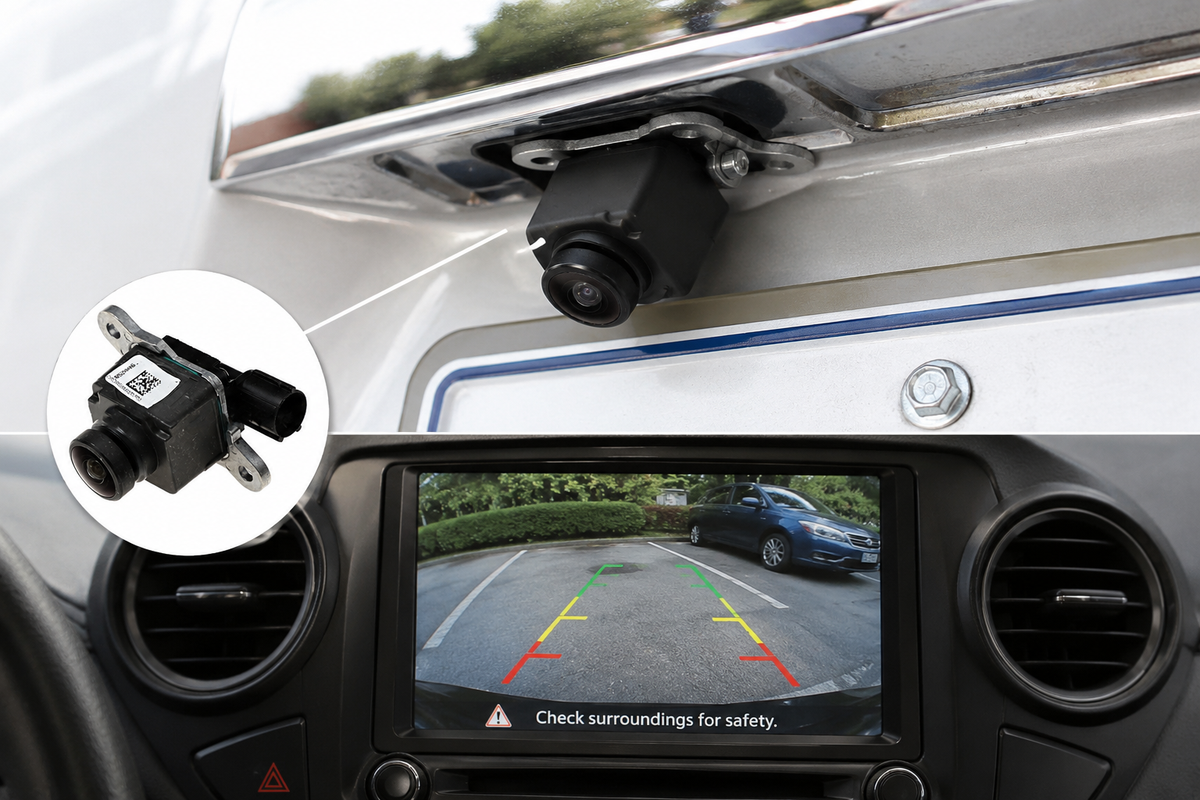 Rear View Reversing Camera Compatible with Dodge Ram 1500 2500 3500 4500 2013 to 2017 – YLR Essentials