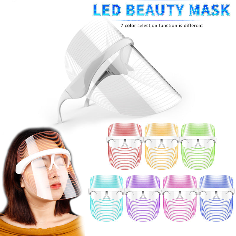 3-mode LED facial light therapy mask