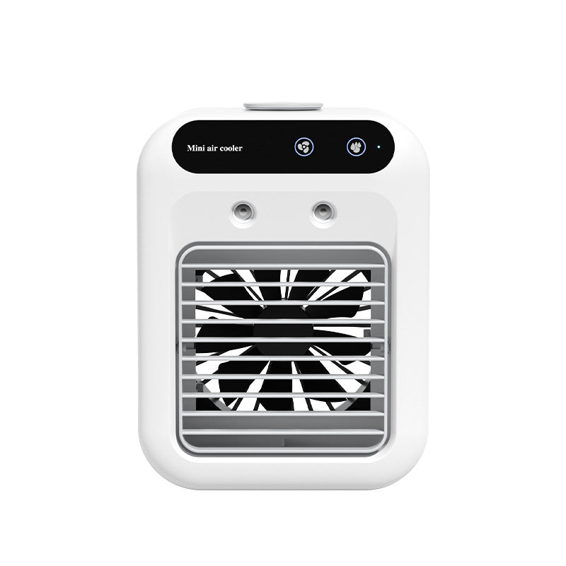 Portable Cooling Fan with Humidifier – Personal USB Air Conditioner