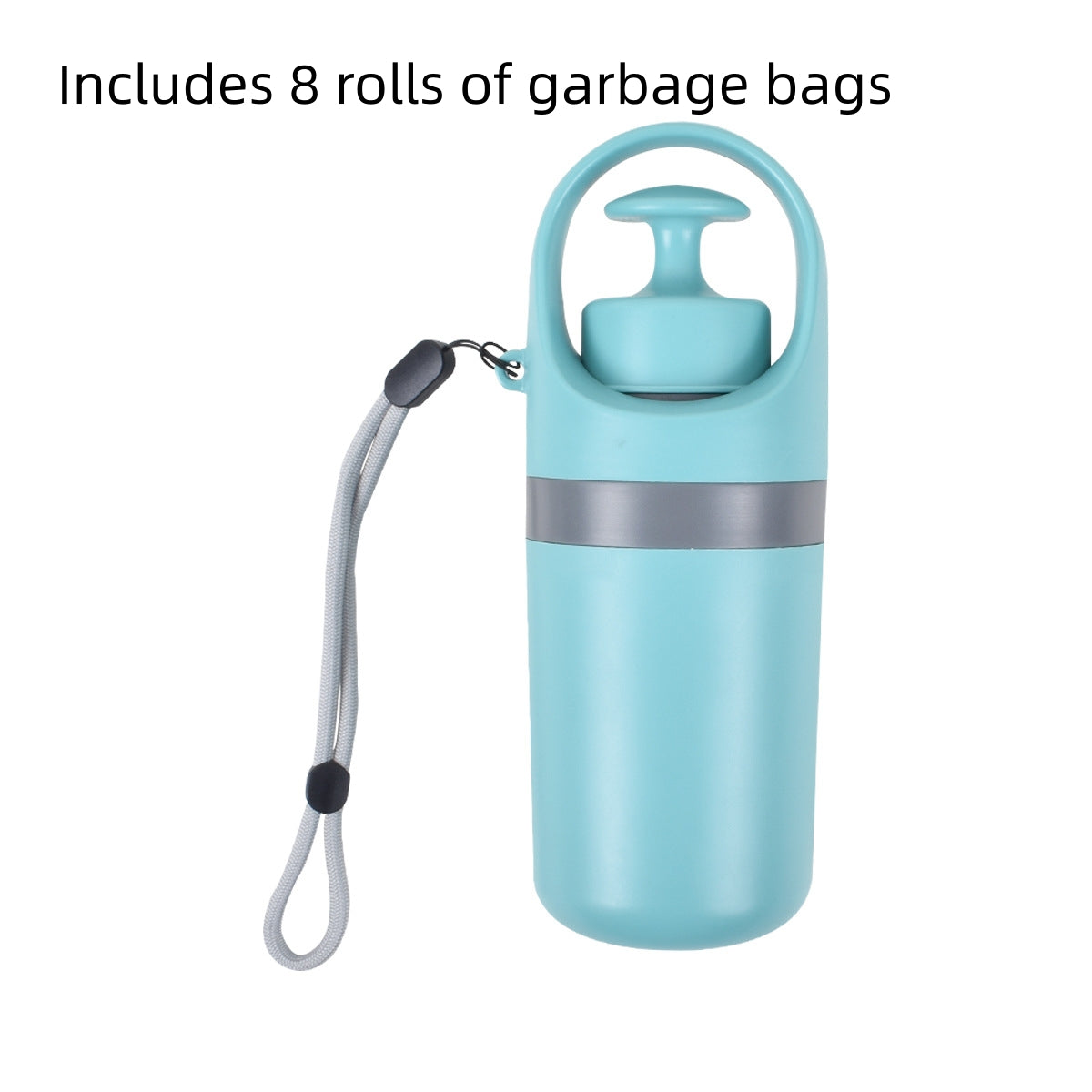 Portable Dog Pooper Scooper with Built-in Poop Bag Dispenser