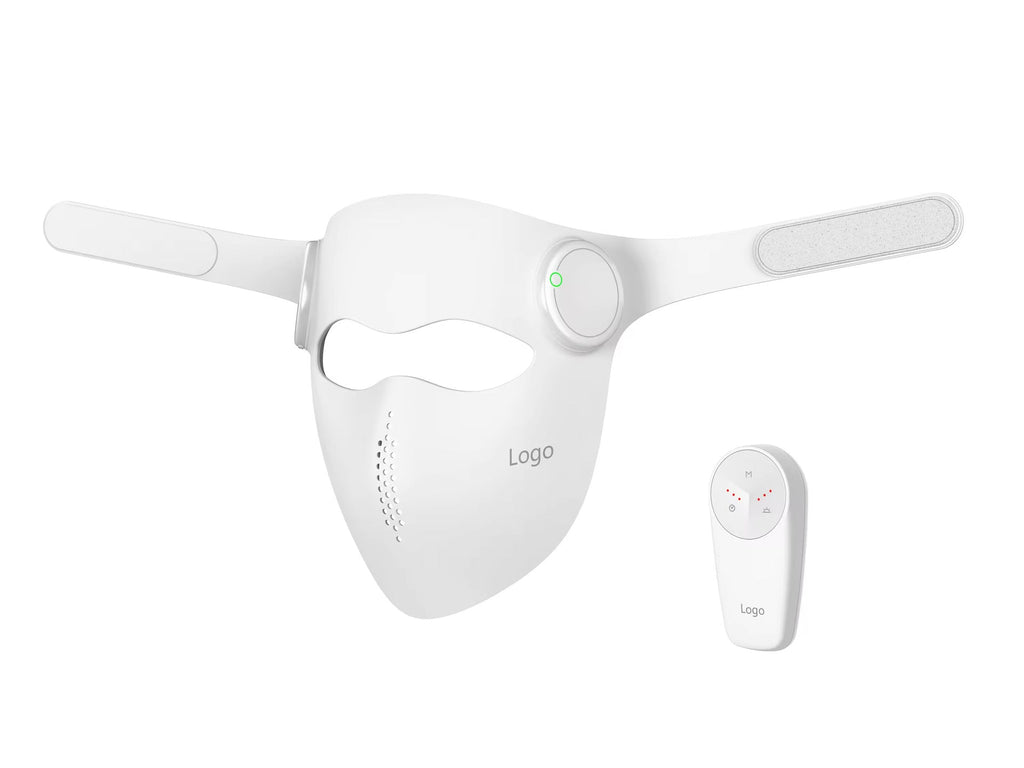 Lightweight USB LED face mask for home skincare