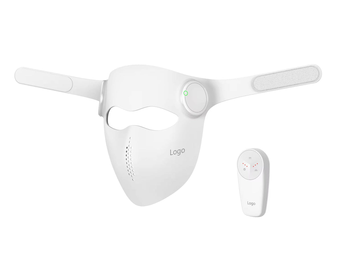 Lightweight USB LED face mask for home skincare