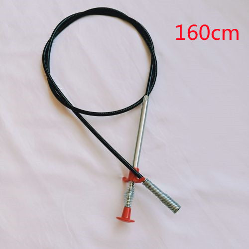 60CM Drain Clog Remover — Spring Pipe Dredging Tool