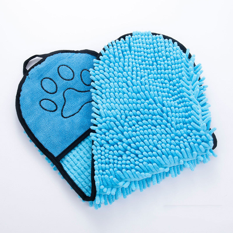 Super Absorbent Pet Towel — Quick-Dry Microfiber Bath Robe for Dogs & Cats