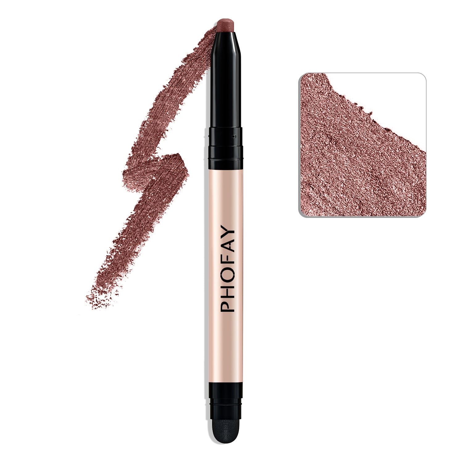 PHOFAY Eyeshadow Stick 12-Color Set – Waterproof eyeshadow stick collection with built-in smudger – YLR Essentials