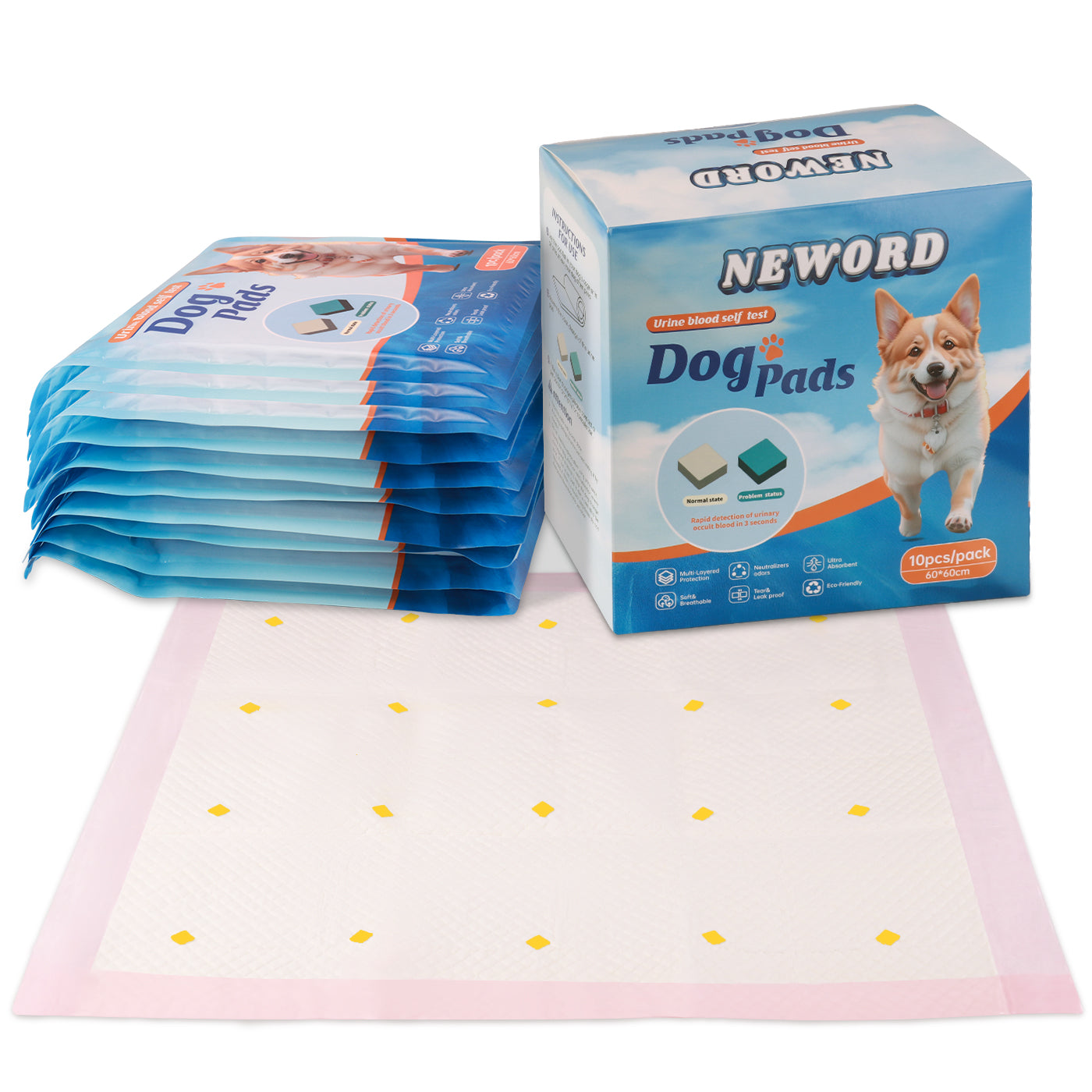 Dog Urine Detection Pads – Absorbent Training Pads for Dogs