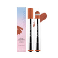 Cameo Brown liquid blush with cushion applicator and color swatch